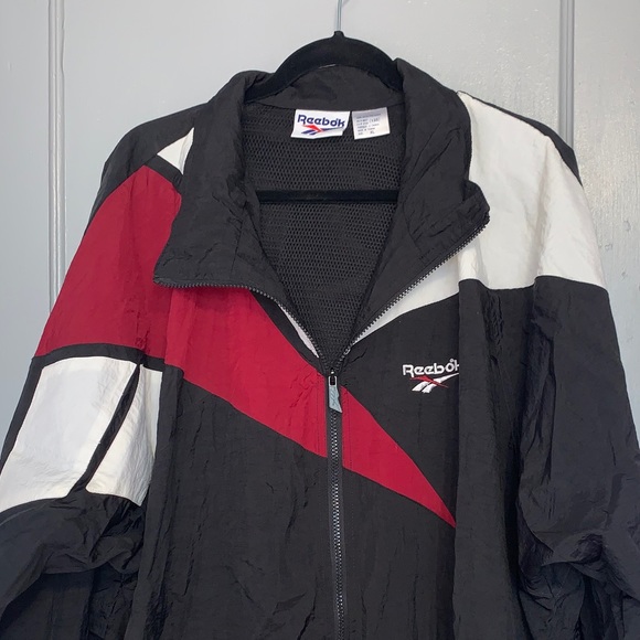 vintage reebok color block windbreaker - Picture 3 of 16